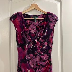 Like new Ralph Lauren floral dress size 6
